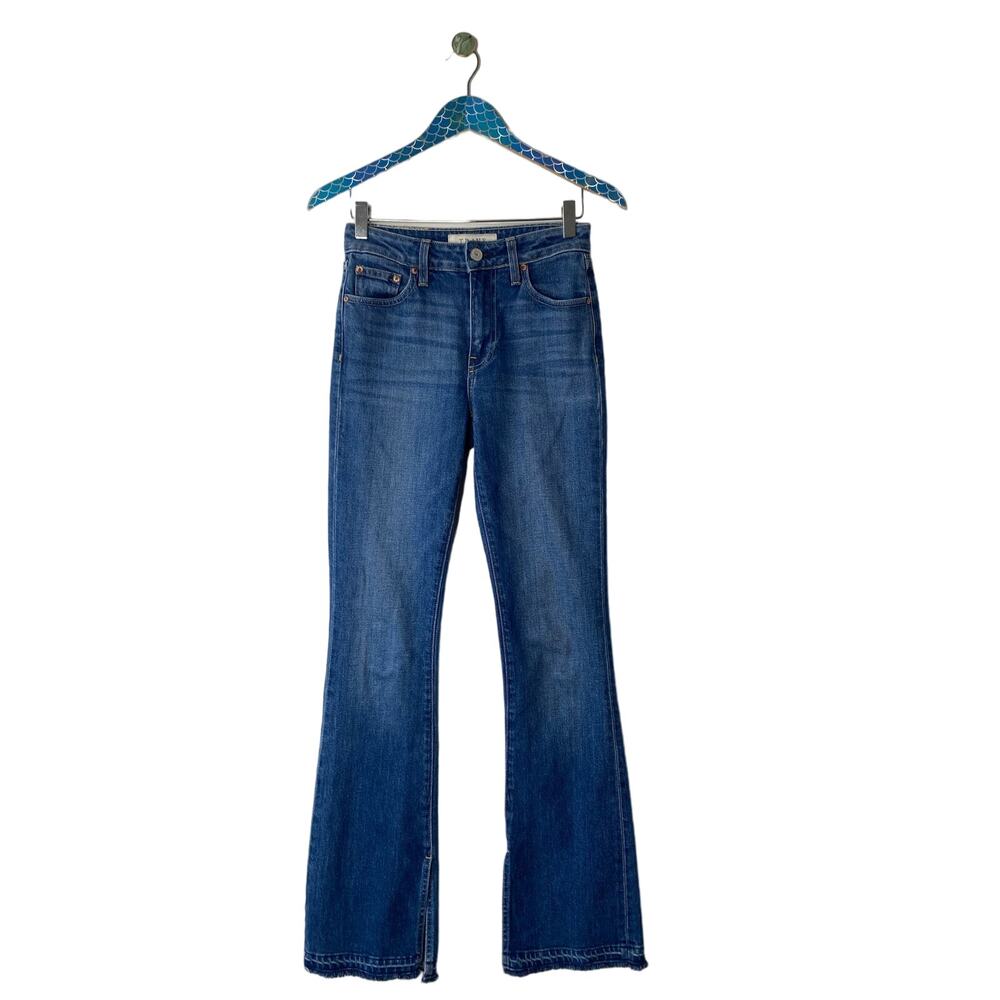 TRAVE DENIM Faye Demi Boot Jeans in Sweet Emotion